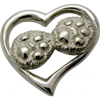 Přívěsek Stříbrné Tlapky 405 Stříbrné tlapky kočka – stříbrný přívěšek 925/1000