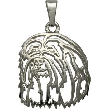 Přívěsek Stříbrné Tlapky Havanský psík stříbrný