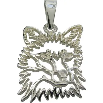 Přívěsek Stříbrné Tlapky 195 Liška – stříbrný přívěšek 925/1000