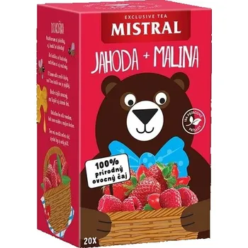 Čaj Baliarne obchodu Poprad Mistral Jahoda + Malina 44 g