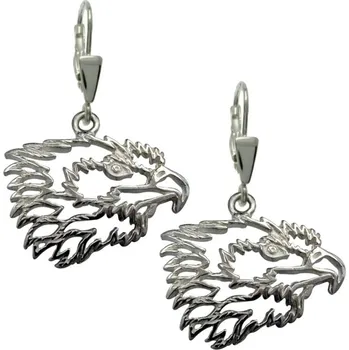 Náušnice Stříbrné Tlapky 494 Orel – stříbrné náušnice 925/1000