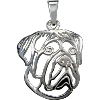 Přívěsek Stříbrné Tlapky 327 Cane Corso I – stříbrný přívěšek 925/1000