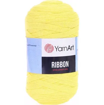 Příze YarnArt Ribbon 754 - žlutá
