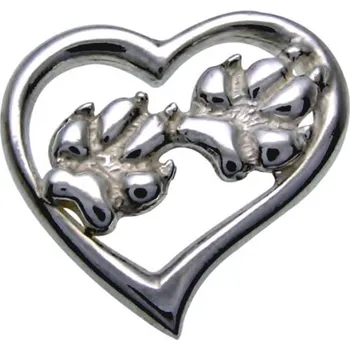 Přívěsek Stříbrné Tlapky 133 Stříbrné tlapky pes – stříbrný přívěšek 925/1000