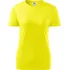 Dámské tričko Malfini Classic New 133 citronově žluté