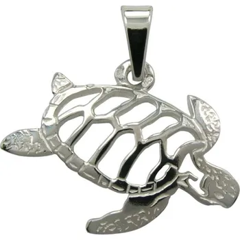 Přívěsek Stříbrné Tlapky 332 Želva – stříbrný přívěšek 925/1000