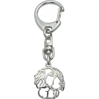 Stříbrné Tlapky 594 Malý münsterlandský ohař – klíčenka