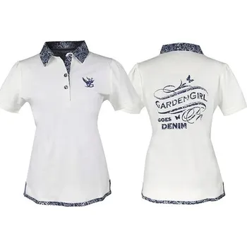 Pánské tričko Tričko Girl Denim s límečkem velikost 36/S