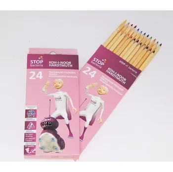 Kresba Koh-i-noor souprava tužek pastelových 3HR TR 7 3194 N 24 STOP BACTERIA 137183