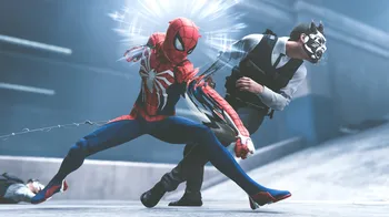 bojový systém Spiderman PS4