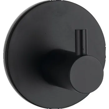 Věšák Háček samolepící černý Strip