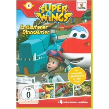 DVD film Super Wings - Entlaufener Dinosaurier, 1 DVD (DE)