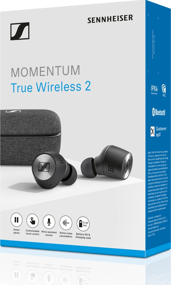 Sennheiser Momentum True Wireless 2 černá - Zbozi.cz