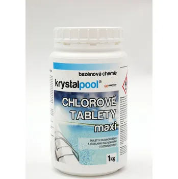 Bazénová chemie Krystalpool chlorové tablety maxi
