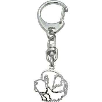 Stříbrné Tlapky 598 Novofundlandský pes – klíčenka