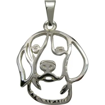 Přívěsek Stříbrné Tlapky 121 Beagle – stříbrný přívěšek 925/1000
