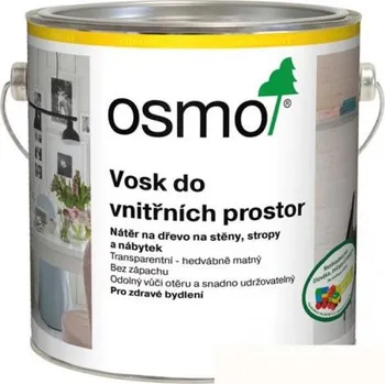 barva a nátěr na dřevo OsmoColor OSMO 7394 Vosk do vnitřních prostor 10 L