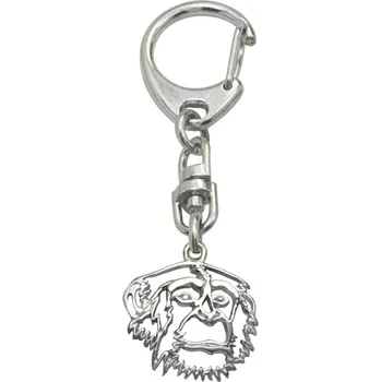 Stříbrné Tlapky 631 Šimpanz – klíčenka