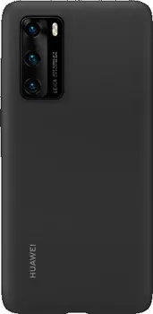 Pouzdro na mobilní telefon Huawei Silikonové pouzdro pro Huawei P40 černé