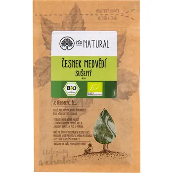 Koření It’s Natural Česnek medvědí sušený Bio