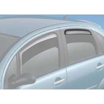 Tuning ClimAir protiprůvanové deflektory oken (ofuky) zadní pro Škoda Superb II Lim., r.v. 2008-2015