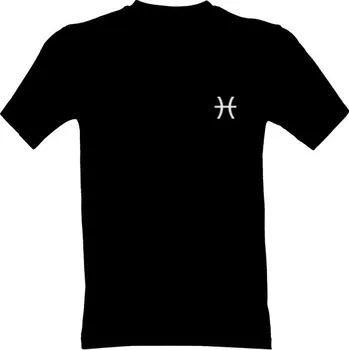 Pánské tričko Tričko s potiskem Tričko-oboustranné - Znamení Ryby pánské