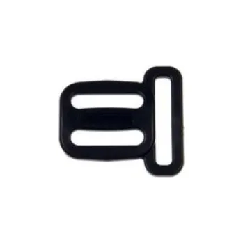 Průvlečná spona 20/25mm černá