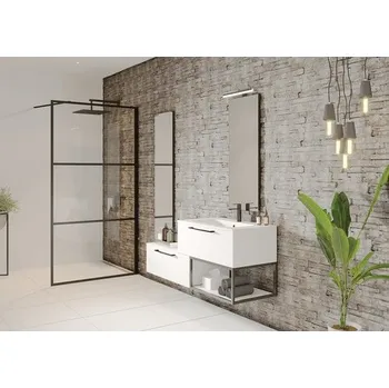 Walk In sprchová zástěna RIHO Grid 100x200 cm GB4100000