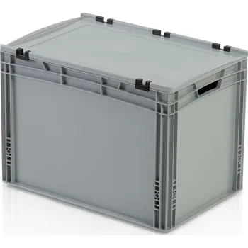 Euro přepravka s víkem 60x40x43,5 cm