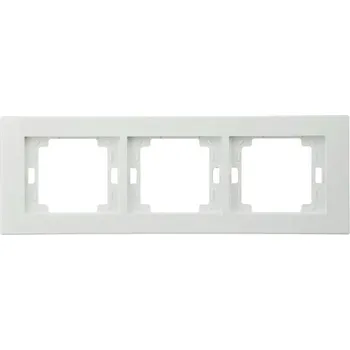 vypínač Trojrámeček E2 5001160120151 Cube² bílý