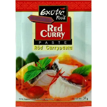 Koření Exotic Food Kari pasta červená 50 g