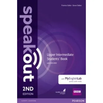 Anglický jazyk Speakout Upper Intermediate 2nd Edition Students' Book with DVD-ROM and MyEnglishLab Access Code Pack – Antonia Clare,Frances Eales,Steve Oakes,J. J. Wilson (EN)