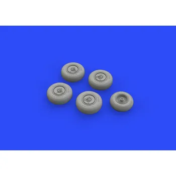 Plastikový model Eduard 1/48 He 219 wheels (TAMIYA)