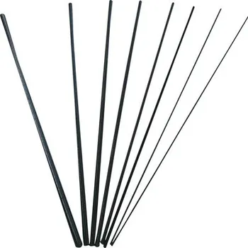 Závitová tyč Závitová tyč M8 černá surová ocel