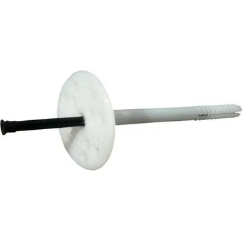 Hmoždinka Talířová hmoždinka s plastovým trnem 10x160 - 100ks