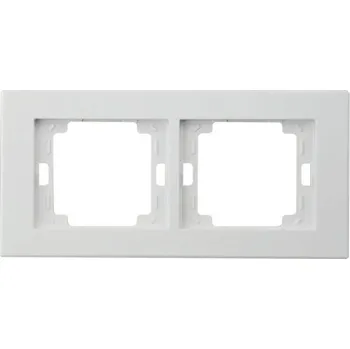 vypínač Dvojrámeček E2 5001160110151 Cube² bílý