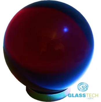 Vánoční ozdoba Červená skleněná koule 60 mm (Červená skleněná koule o průměru 60 mm)