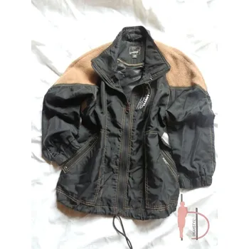 Chlapecká bunda Jarní dětská bunda bez podšívky 128/134, velikost 128, Barva Černá, Složení materiálu 100%polyester