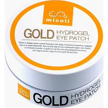 Péče o oční okolí Misoli Gold Hydrogel Eye Patch 60 ks