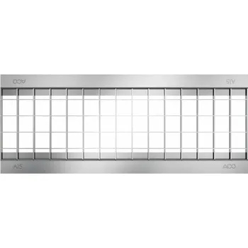 Odvodňovací žlab ACO Self 200 mřížkový rošt pozinkovaný, oka 30x30 mm, 1 m 03586 free_store_pickup