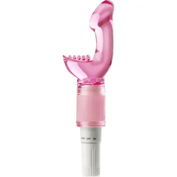 Erotický masážní přípravek VIBRÁTOR G-SPOT - MASAŽÉR VAGÍNY A KLITORISU - 89118933