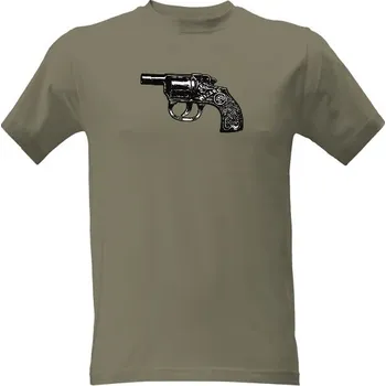 Pánské tričko Tričko s potiskem ,,Wizard revolver,, pánské