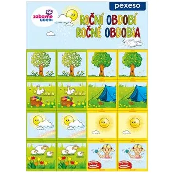 Pexeso Ditipo Zábavné učení Pexeso - Roční období