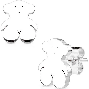 Náušnice Ocelové náušnice - medvídci