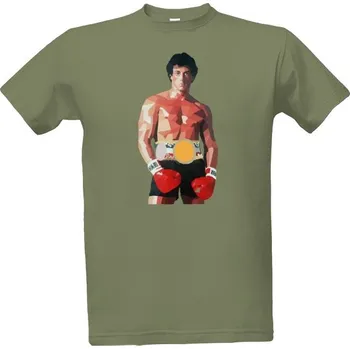 Pánské tričko T-shock Tričko s potiskem ,,Rocky Balboa,, pánské