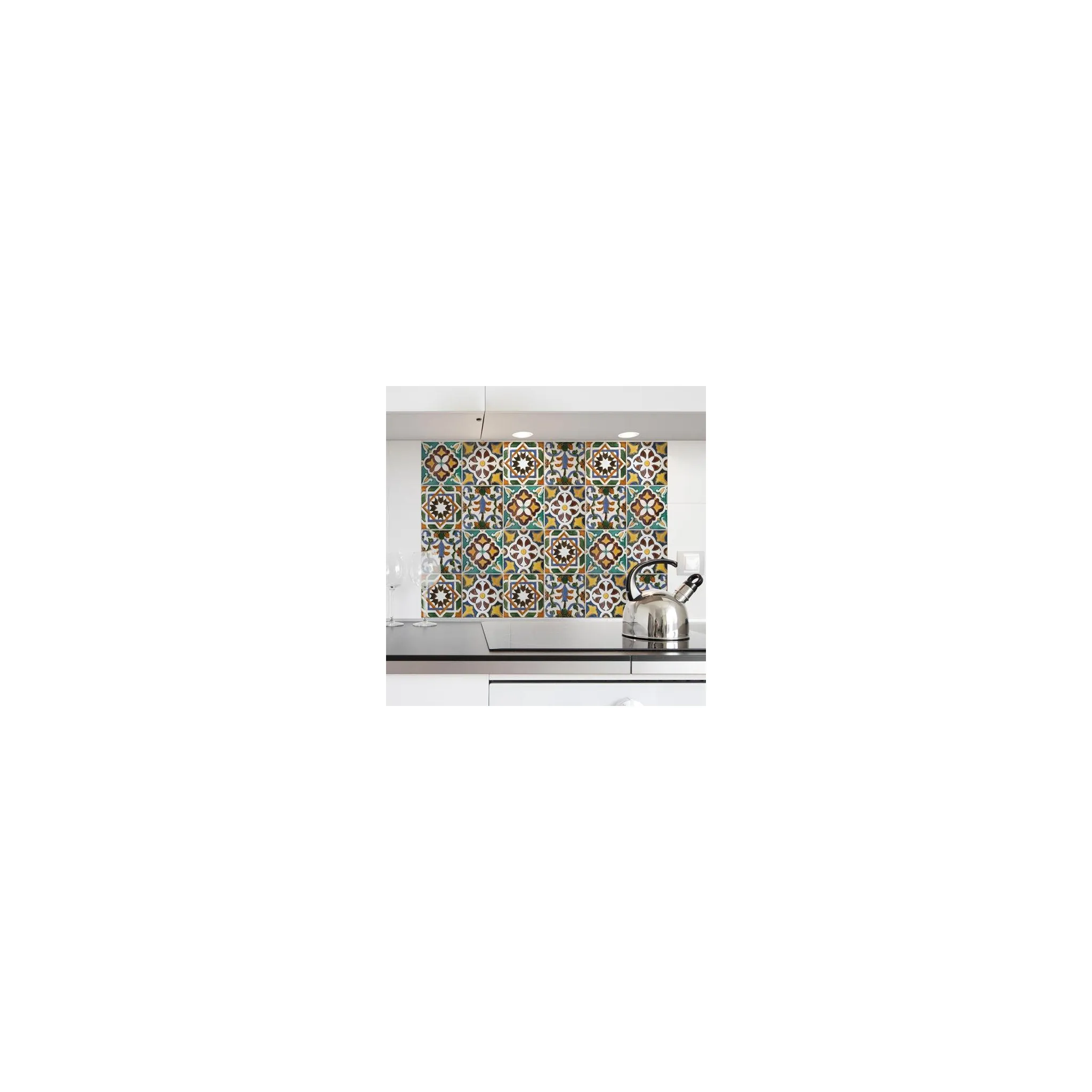 Fotografie 1 - Obklad Crearreda Bellacasa Green Tiles 47 x 65 cm