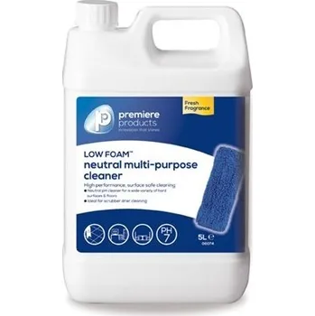 Čistič podlahy Premiere Products Odmašťovací prostředek na čištění podlah Low Foam, 5 l