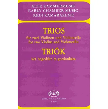 TRIOS for two Violins and Violoncello / partitura + party