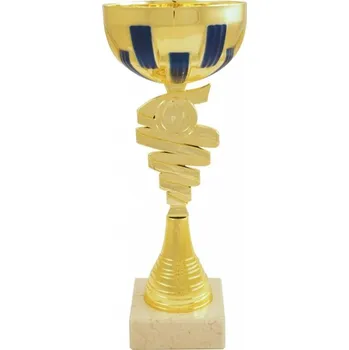 Pohár PE905 Barva: zlato, Výška: 30,0 cm, Průměr kalichu: 12 cm