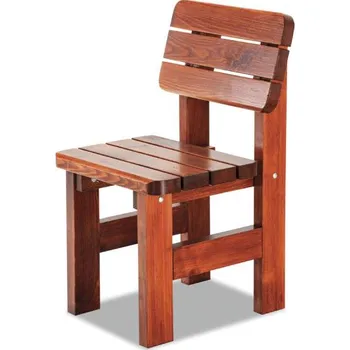 Zahradní sestava Krajča ZAHRADNÍ DŘEVĚNÁ ŽIDLE GABRIELA (BOROVICE) Povrchová úprava dřeva: Bez nátěru